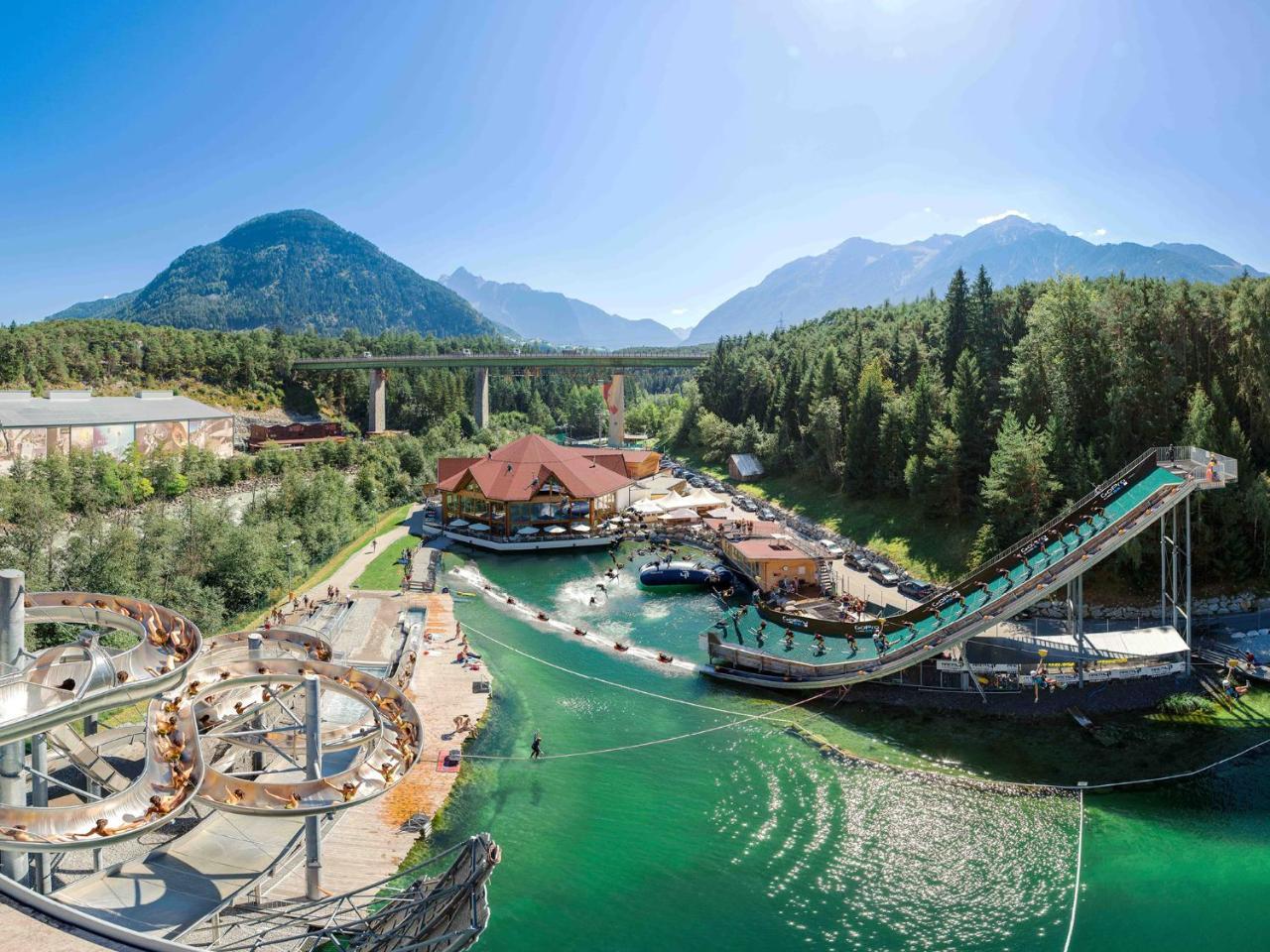 Area 47 Hotel Ötztal-Bahnhof Exterior foto